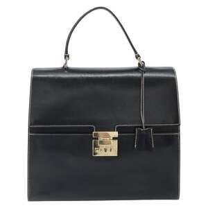 Gucci Leather Handbag Black